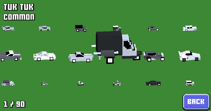 Car showroom in Escape road game at Yoplay.io