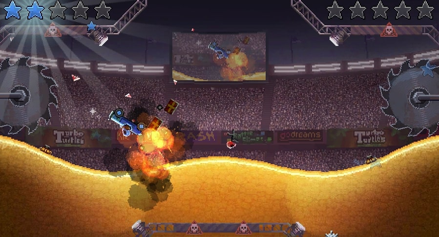 In Car Chaos, a game at Yoplay.io, players can win a race without their car flipping over, even if it's not a big deal.