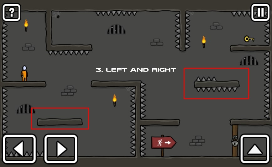 In some levels, the platforms will move dynamically, so players need to utilize them to pass the level in the Loop Breakout game at Yoplay.io.
