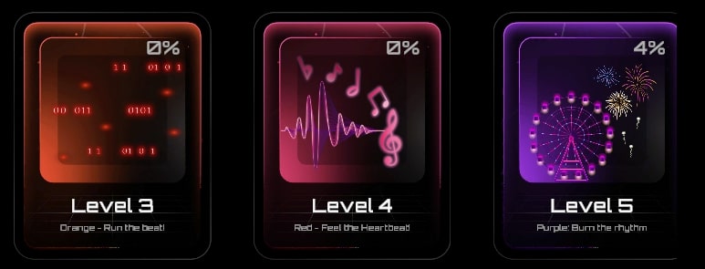 Levels in Color Rhythm game are still being updated on Yoplay.io
