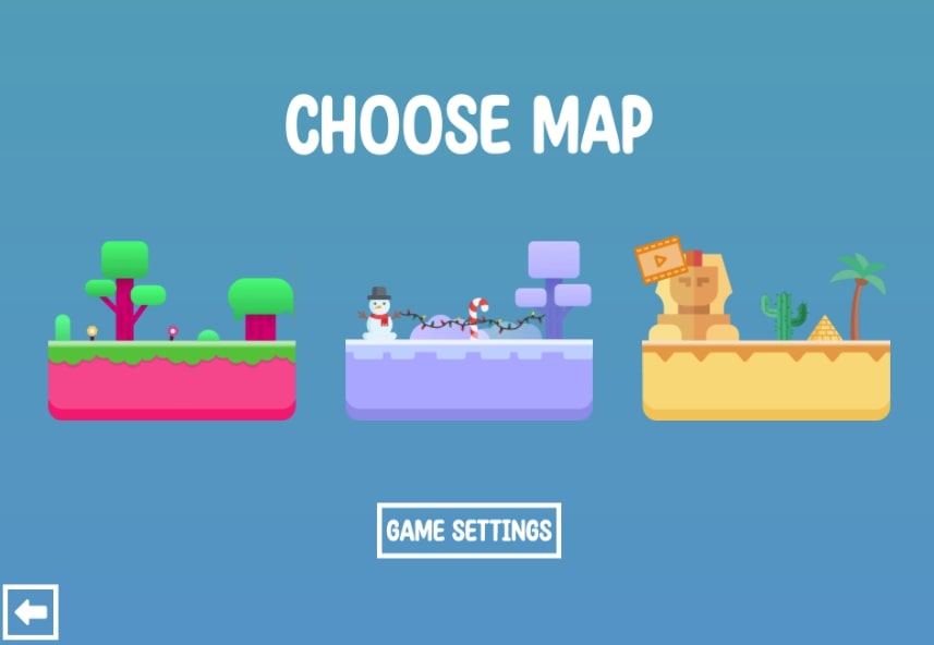 Map in Tag game at Yoplay.io