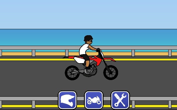 Players can unleash their creativity in designing their own racers in the Wheelie Master game at Yoplay.io.