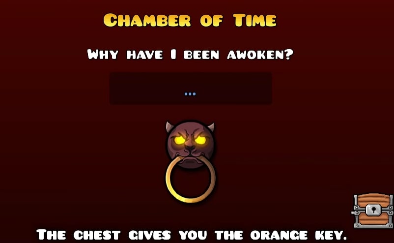 The chamber of time in Geometry Dash game at Yoplay.io