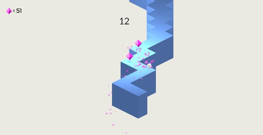 Press carefully because just one wrong button press will send your ball rolling down the cliff in Ziggy Road game at Yoplay.io