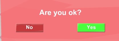 The Vex 3 game asks the player when the player loses too many lives in a row.
