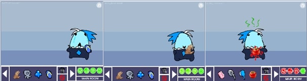 Use things to interact with Shadow Milk